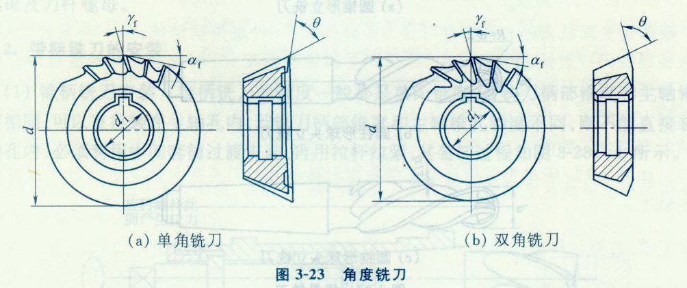 加工中心用角度铣刀
