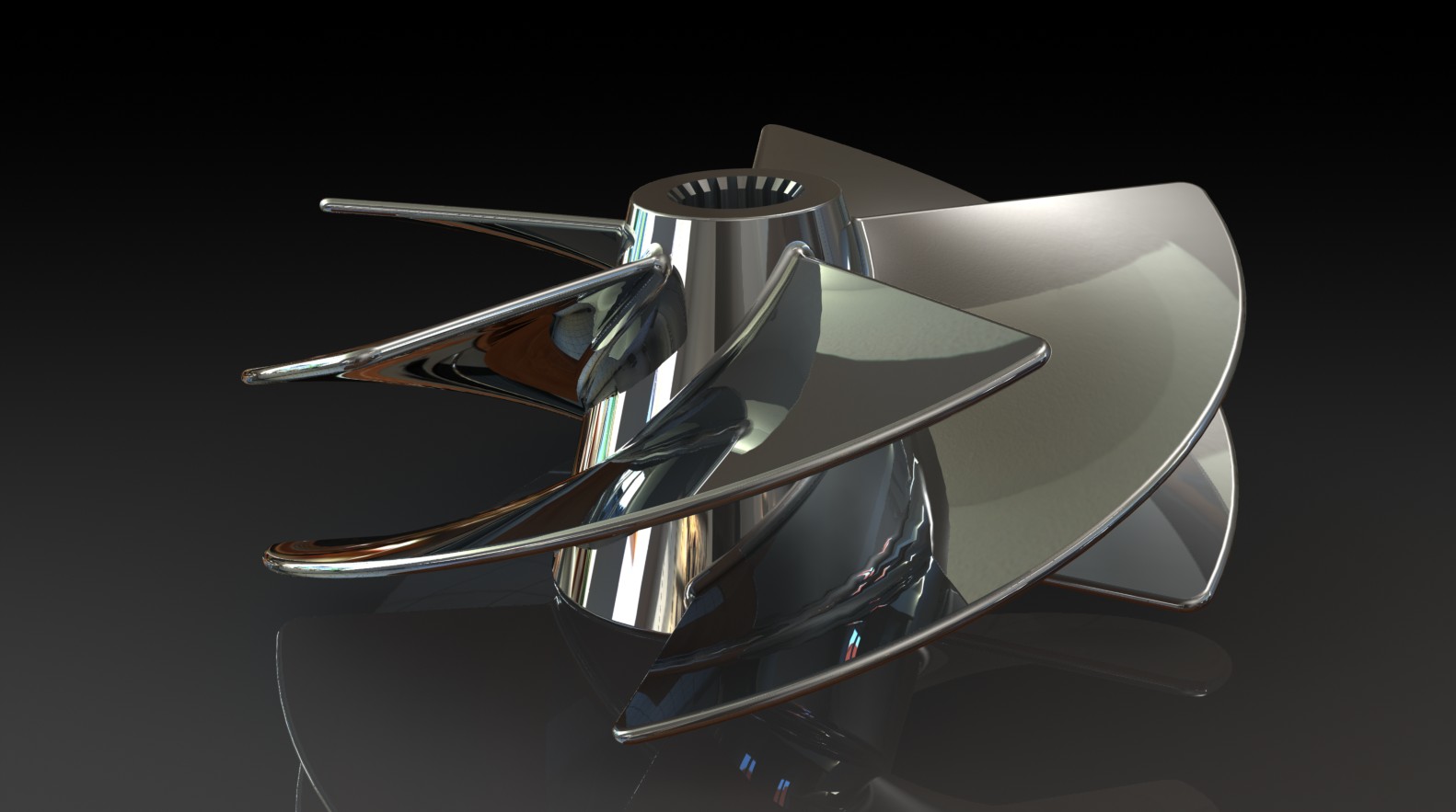 复杂曲面类之叶轮